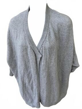 Madewell Gray Knit Open Cardigan XXS